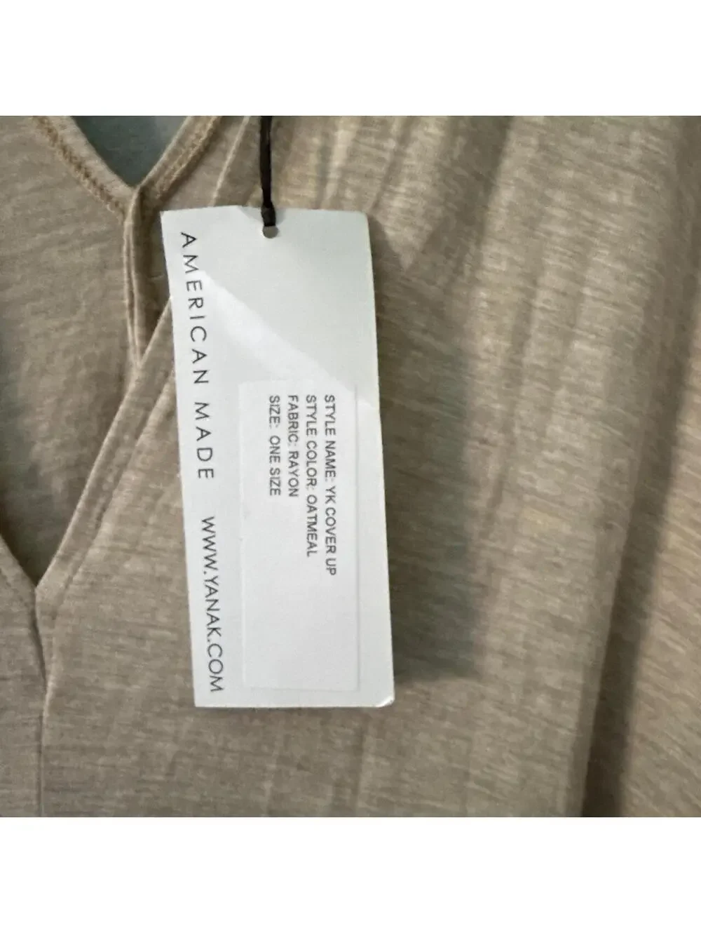 Yana K Cover Up rayon one size NWT